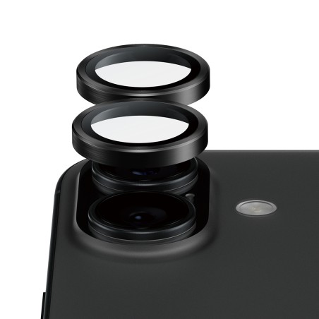 PanzerGlass Hoops Ceramic II - Chránic na objektiv pro mobilní telefon - cerná - pro Apple iPhone 16, 16 Plus, 17