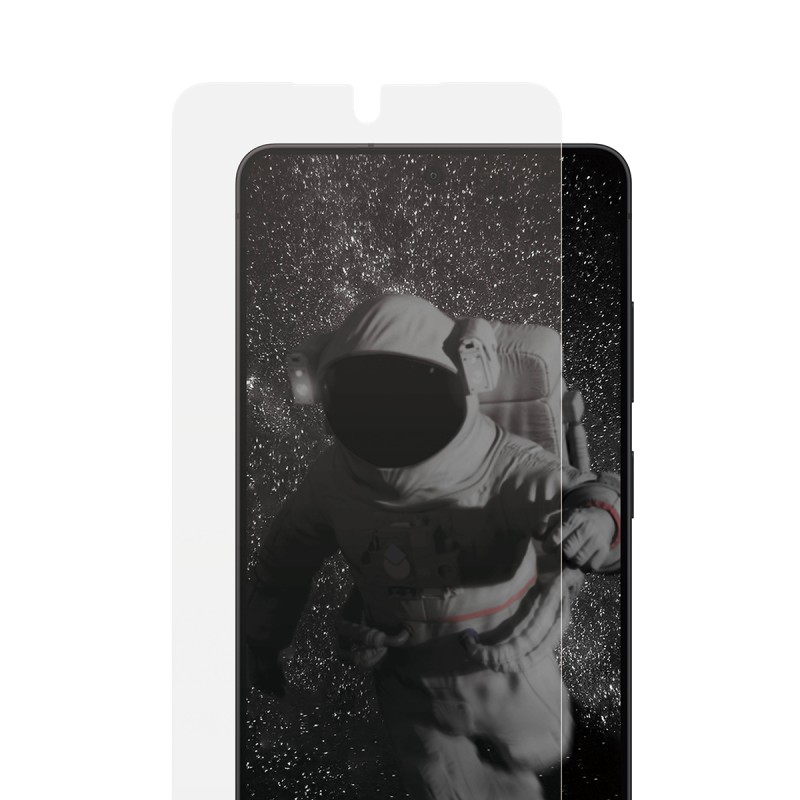 PanzerGlass - Ochrana obrazovky pro mobilní telefon - ultraširoká velikost s FASTFIT IN-A-BOX - sklo - prusvitná - pro… PG61939