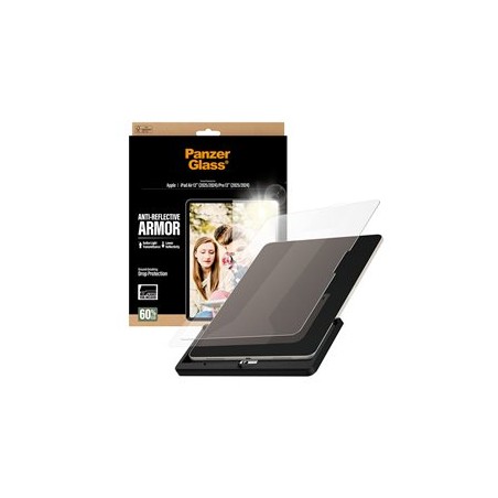 PanzerGlass - Ochrana obrazovky pro tablet - anti-reflexní armor, s nástrojem FASTFIT, ultra široké provedení - sklo - pro