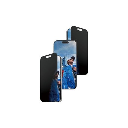 PanzerGlass - Ochrana obrazovky pro mobilní telefon - ultraširoká velikost s FASTFIT IN-A-BOX - sklo - s bezpecnostním filtrem