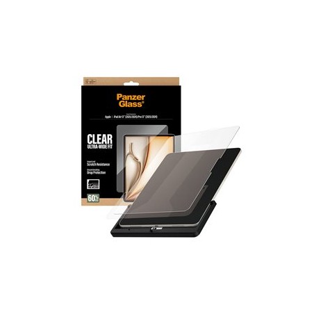PanzerGlass - Ochrana obrazovky pro tablet - ultraširoký strih, s nástrojem FASTFIT - sklo - prusvitná