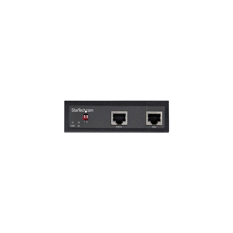 StarTech.com Industrial Gigabit PoE Splitter, 90W High Speed Power over Ethernet PoE+++ Splitter, 12-48V DC Splitter 802.3bt