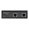 StarTech.com Industrial Gigabit PoE Splitter, 90W High Speed Power over Ethernet PoE+++ Splitter, 12-48V DC Splitter 802.3bt