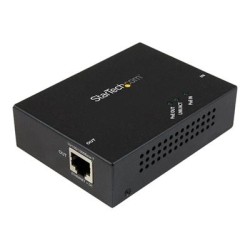 StarTech.com 1 Port Gigabit PoE+ Extender 802.3at & 802.3af - 100m (330ft) - Power over Ethernet Extender - PoE Repeater