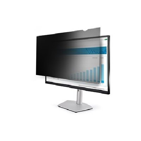 StarTech.com Monitor Privacy Screen for 19 inch PC Display, Computer Screen Security Filter, Blue Light Reducing Screen