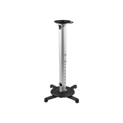 StarTech.com Universal Ceiling Projector Mount, Heavy Duty Height Adjustable/Extendable Pole Mount 5"-22.7" from Ceiling, 33lb