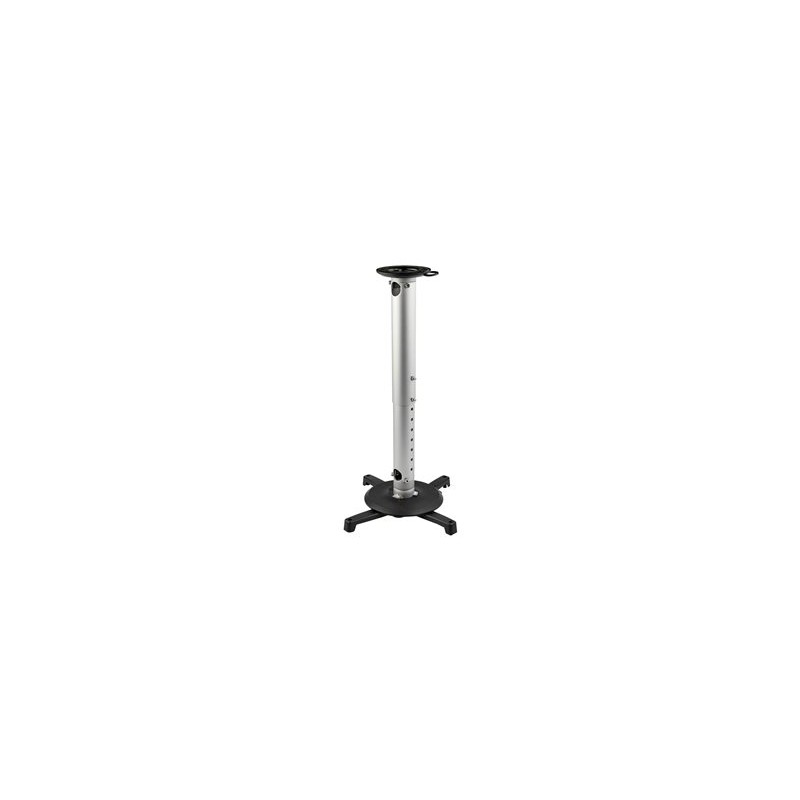 StarTech.com Universal Ceiling Projector Mount, Heavy Duty Height Adjustable/Extendable Pole Mount 5"-22.7" from Ceiling, 33lb