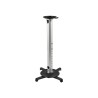 StarTech.com Universal Ceiling Projector Mount, Heavy Duty Height Adjustable/Extendable Pole Mount 5"-22.7" from Ceiling, 33lb