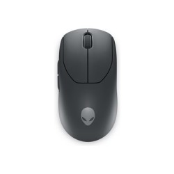 Alienware Pro Wireless Gaming Mouse - Myš - optický - 6 tlačítka - kabelové, bezdrátový - USB, 2.4 GHz - Dark Side of the Moon