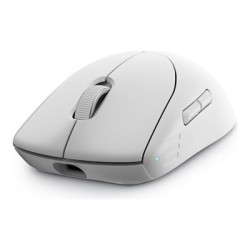 Alienware Pro Wireless Gaming Mouse - Myš - optický - 6 tlačítka - kabelové, bezdrátový - USB, 2.4 GHz - lunar light