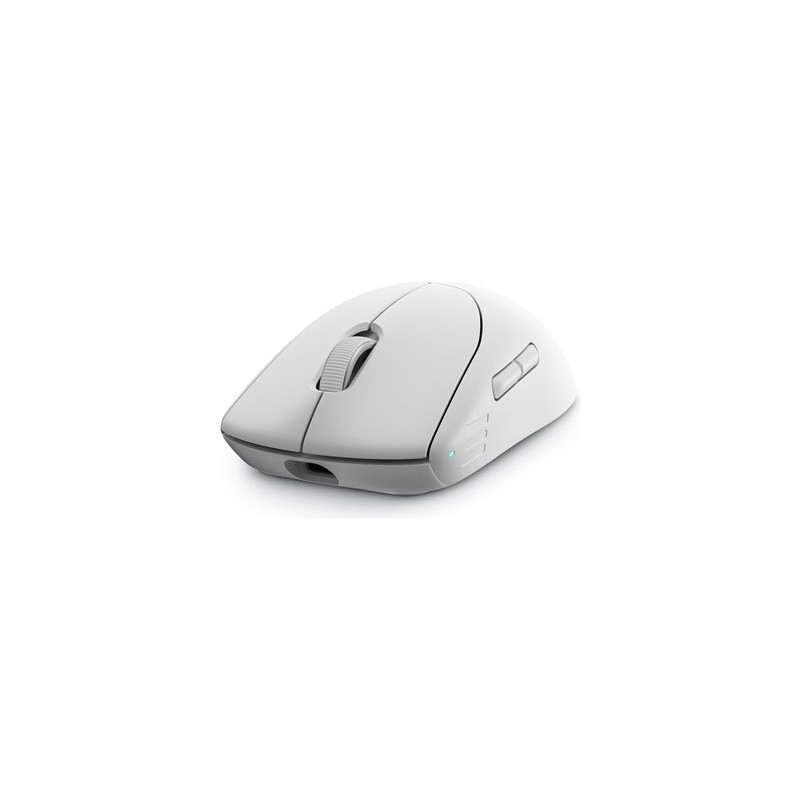 Alienware Pro Wireless Gaming Mouse - Myš - optický - 6 tlačítka - kabelové, bezdrátový - USB, 2.4 GHz - lunar light