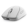 Alienware Pro Wireless Gaming Mouse - Myš - optický - 6 tlačítka - kabelové, bezdrátový - USB, 2.4 GHz - lunar light