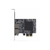 StarTech.com - Sítový adaptér - PCIe 3.0 x2 nízký profil - 5GBase-T x 1 - cerná - kompatibilní s TAA