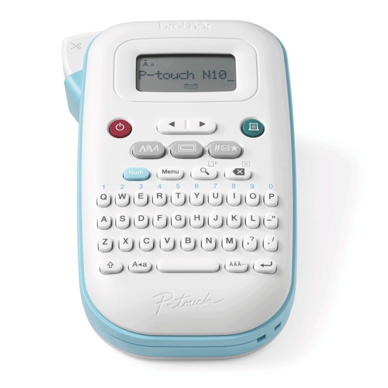 Brother P-Touch PT-N10 - Nástroj pro tvorbu vlastních obalů na disky - Č/B - přímý termální - šířka 12 mm - 180 dpi - až 9 mm/s