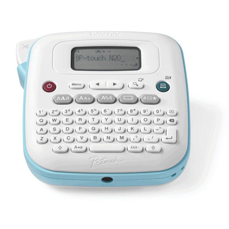 Brother P-Touch PT-N20 - Nástroj pro tvorbu vlastních obalů na disky - Č/B - přímý termální - šířka 12 mm - 180 dpi - až 12
