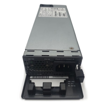 Cisco Config 1 - Zdroj proudu - připojení za provozu / redundantní (zásuvný modul) - 80 PLUS Platinum - AC 100-240 V - 715 Watt