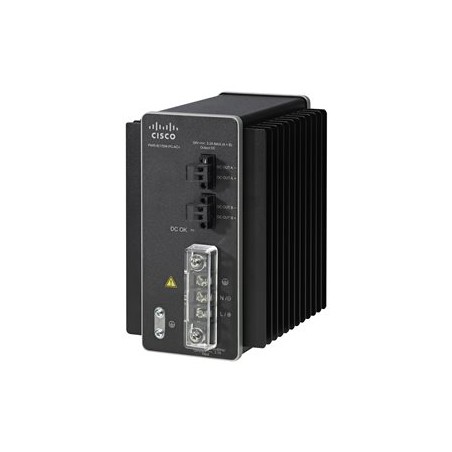 Cisco AC-DC Power Module for POE solution - Síťový adaptér (montovatelný na DIN kolejnici) - AC 90-264/ DC 106-300 V - 170 Watt