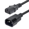StarTech.com 4.5m Power Extension Cord, C14 to C13, 15A 250V, KEMA-KEUR - Prodlužovací šnura - IEC 60320 C14 do power IEC 60320