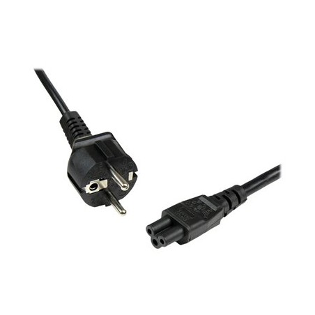 StarTech.com 2m (6ft) Laptop Power Cord, EU Schuko to C5, 2.5A 250V, 18AWG, Notebook / Laptop Replacement AC Cord
