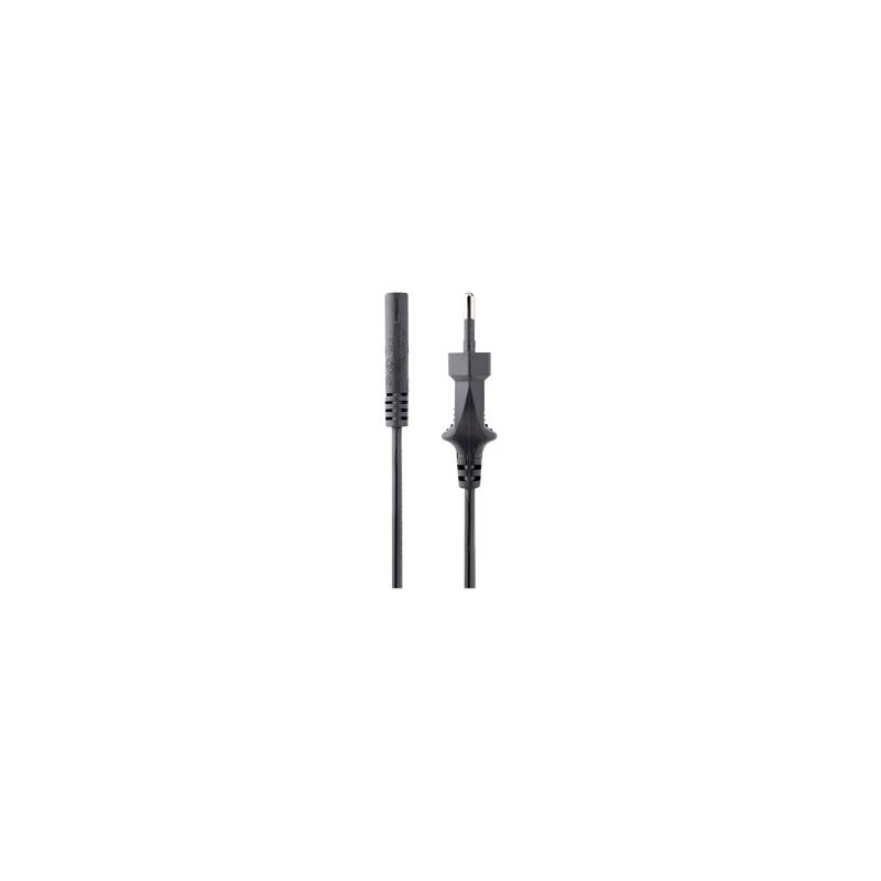 StarTech.com 1m (3ft) Laptop Power Cord, EU Plug to C7, 2.5A 250V, 18AWG, Notebook / Laptop Replacement AC Power Cord