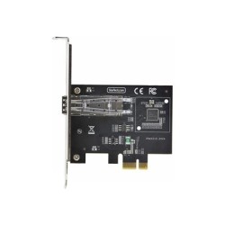 StarTech.com 1-Port GbE SFP Network Card, PCIe 2.1 x1, Intel I210-IS, 1GbE Controller, 1000BASE Copper/Fiber Optic, Single-Port