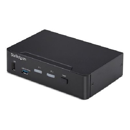 StarTech.com - Prepínac KVM / audio / USB - 2 x KVM / zvuk / USB - 1 místní uživatel - desktop - kompatibilní… P2AD122KVMSWITCH