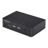 StarTech.com - Prepínac KVM / audio / USB - 2 x KVM / zvuk / USB - 1 místní uživatel - desktop - kompatibilní… P2AD122KVMSWITCH