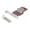 StarTech.com 4-Port USB Type-C PCIe Card, USB-C 10Gb, 4x Controllers, TAA - USB adaptér - PCIe 3.0 x4 - USB-C 3.2 Gen 2 x 4