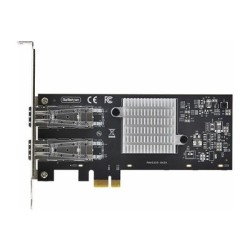 StarTech.com 2-Port GbE SFP Network Card, PCIe 2.0 x1, Intel I350-AM2 2x 1GbE Controller, 1000BASE Copper/Fiber Optic