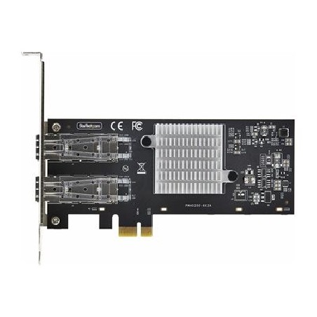 StarTech.com 2-Port GbE SFP Network Card, PCIe 2.0 x1, Intel I350-AM2 2x 1GbE Controller, 1000BASE Copper/Fiber Optic
