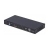StarTech.com 2-Port Dual-Monitor DP KVM Switch w/Video Matrix, 4K 60Hz - Prepínac KVM / audio / USB - 2 x KVM / zvuk / USB - 1