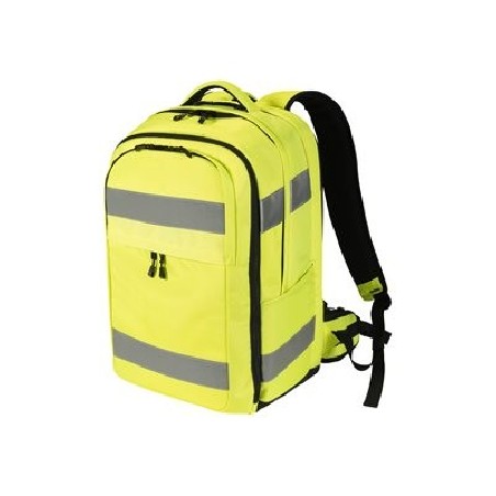 DICOTA Hi-Vis - Baťůžek - 32-38 litrů - termoplastický polyuretan (TPU), 600D RPET - žlutá