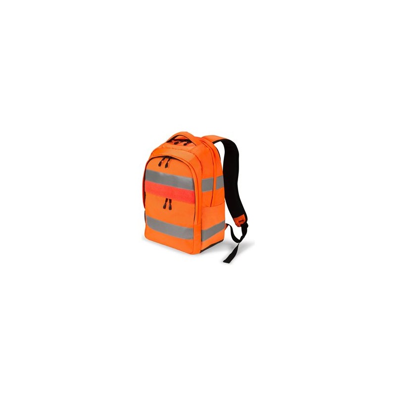 DICOTA HI-VIS - V2 - batoh na notebook - 15.6" - oranžová