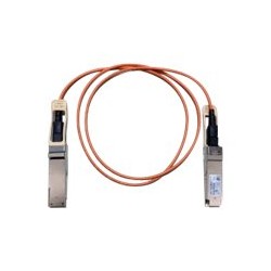 Cisco - Síťový kabel - QSFP+ do QSFP+ - 3 m - 3 m - optické vlákno - SFF-8436 - aktivní - béžová