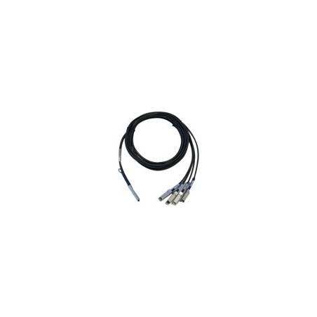Cisco Direct-Attach Breakout Cable - Síťový kabel - QSFP+ (M) do SFP+ (M) - 3 m - šedá - pro P/N: FPR4225-ASA-K9, HCI-FI-6454