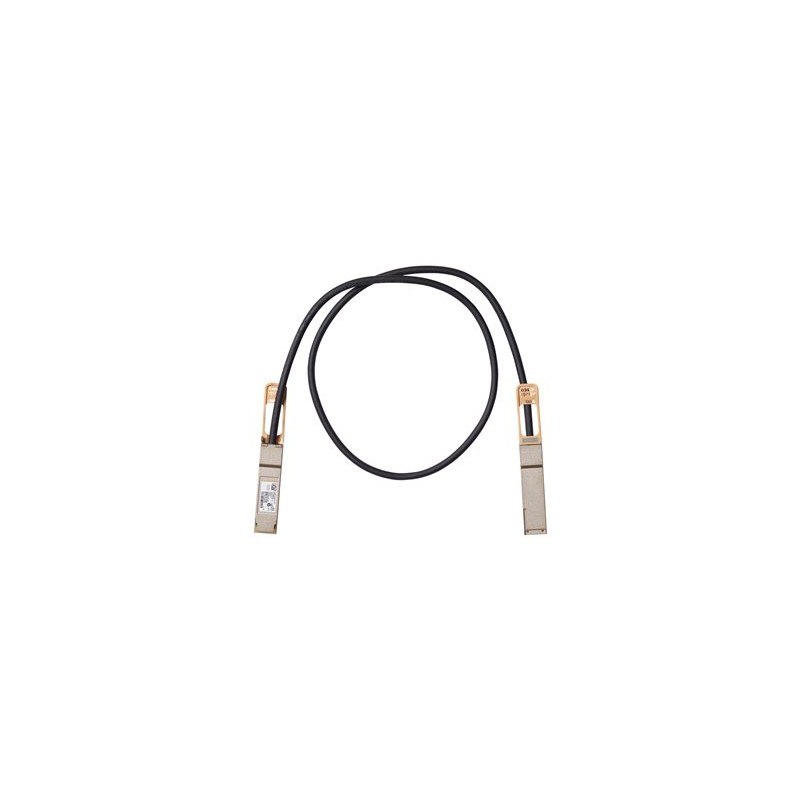 Cisco 100GBASE-CR4 Passive Copper Cable - Kabel pro přímé připojení - QSFP do QSFP - 1 m - diaxiální - pasivní - pro Mellanox