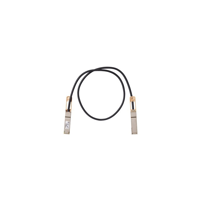 Cisco Copper Cable - Kabel pro přímé připojení 100GBase - QSFP (M) do QSFP (M) - 3 m - pasivní - pro Mellanox ConnectX-5 Ex EN