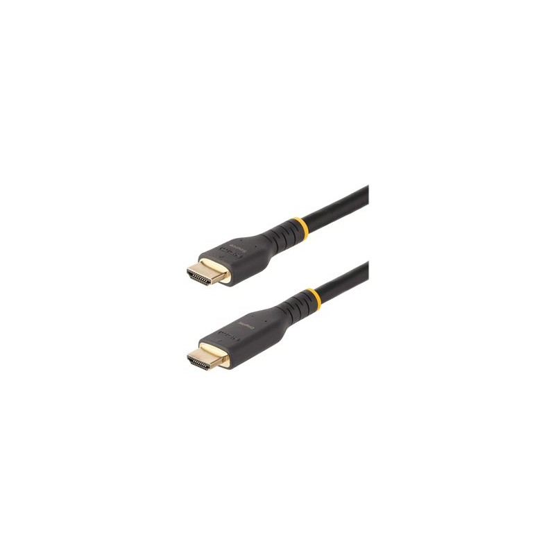 StarTech.com 30ft (10m) Active HDMI Cable w/ Ethernet - HDMI 2.0 4K 60Hz UHD - Rugged HDMI Cord w/ Aramid Fiber - Durable High