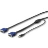 StarTech.com 10 ft. (3 m) USB KVM Cable for StarTech.com Rackmount Consoles - VGA and USB KVM Console Cable (RKCONSUV10)