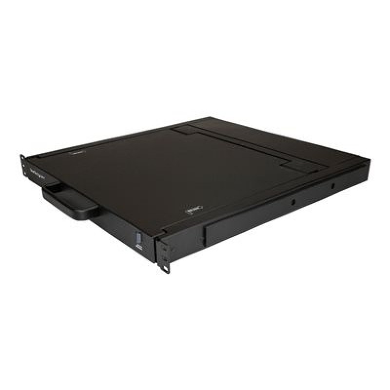 StarTech.com Rackmount KVM Console, Single Port VGA KVM with 17" LCD Monitor for Server Rack, Fully Featured Universal 1U LCD