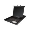 StarTech.com 8 Port Rackmount KVM Console with 6ft Cables, Integrated KVM Switch with 19" LCD Monitor, Fully Featured 1U LCD