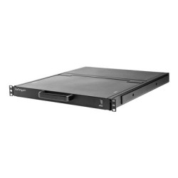 StarTech.com Rackmount KVM Console HD 1080p, Single Port VGA KVM with 17" LCD Monitor for Server Rack, Fully Featured 1U LCD