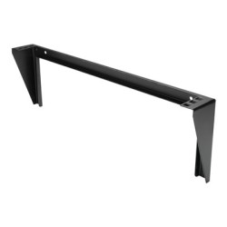 StarTech.com 1U Wall Mount Patch Panel Bracket - 19 in - Steel - Vertical Mounting Bracket for Networking and Data Equipment