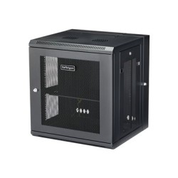 StarTech.com 12U 19" Wall Mount Network Cabinet, 16" Deep Hinged Locking IT Network Switch Depth Enclosure, Vented Computer