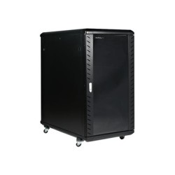 StarTech.com 22U Server Rack Cabinet with secure locking door - 4 Post Adjustable Depth (5.5" to 28.7") - 1768 lb capacity - 19