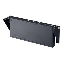 StarTech.com 2U Vertical Wall Mount Patch Panel Bracket - Steel Rack Mount Bracket w/Hardware for 19" Network, Server and Data