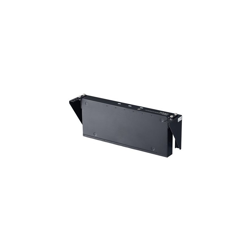 StarTech.com 2U Vertical Wall Mount Patch Panel Bracket - Steel Rack Mount Bracket w/Hardware for 19" Network, Server and Data
