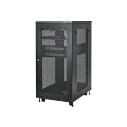 StarTech.com 24U Server Rack Cabinet, 4-Post Adjustable Depth (2" to 30") Network Equipment Rack Enclosure w/Casters/Cable