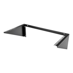 StarTech.com 6U Wall Mount Patch Panel Bracket - 19 in - Steel - Vertical Mounting Bracket for Networking and Data Equipment
