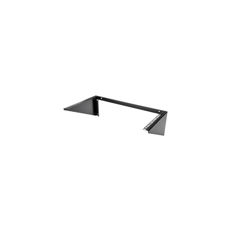 StarTech.com 6U Wall Mount Patch Panel Bracket - 19 in - Steel - Vertical Mounting Bracket for Networking and Data Equipment
